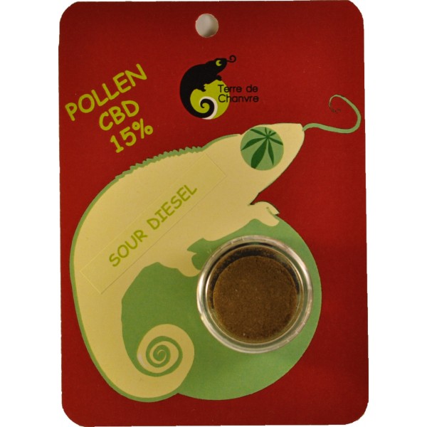 Pollen 15% CBD Sour Diesel