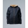 VEGAN PARKA CLASSIC BLACK HOODLAMB MAN