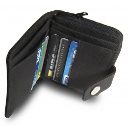 portefeuille, porte monnaie en chanvre et coton bio