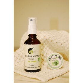 Huile de Massage Chanvre Relaxant CBD