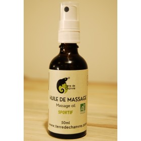Huile de Massage Chanvre Sportif