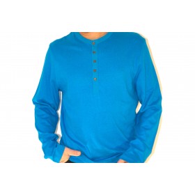 SWEAT SHIRT MANCHES LONGUES COL TUNISIEN