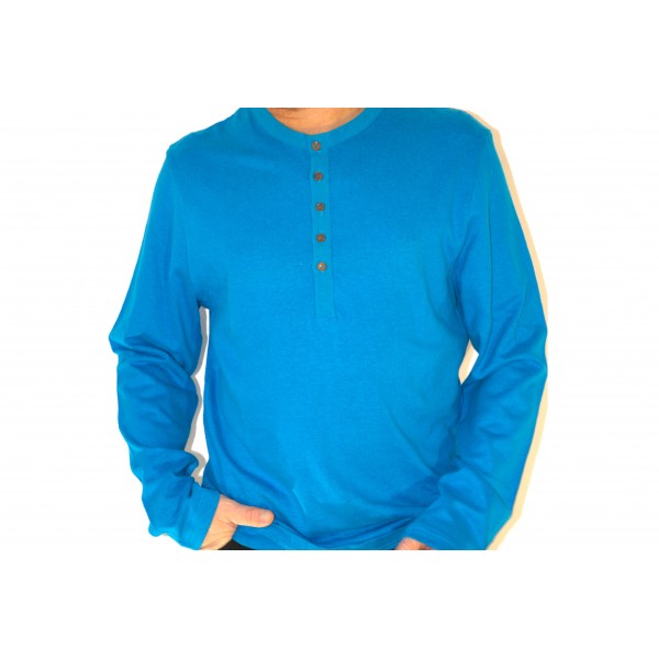 SWEAT SHIRT MANCHES LONGUES COL TUNISIEN