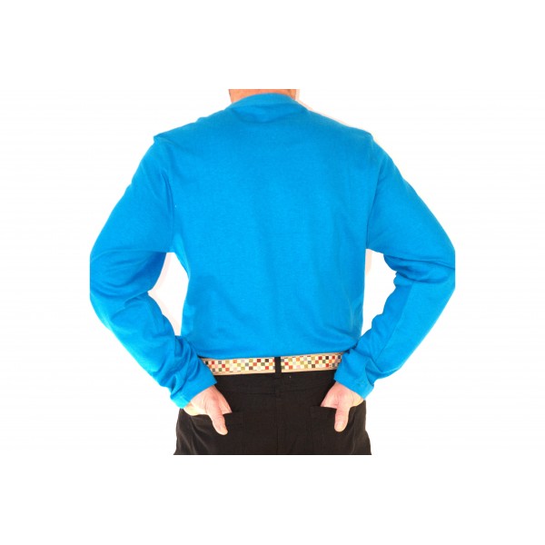 copy of TUNISIAN COLLAR LONG-SLEEVED SWEATSHIRT