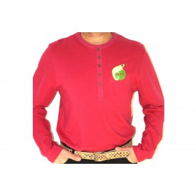 copy of TUNISIAN COLLAR LONG-SLEEVED SWEATSHIRT