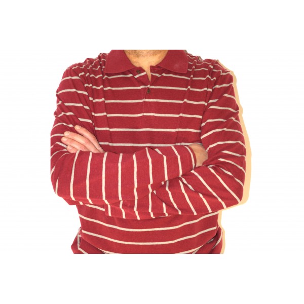 copy of TUNISIAN COLLAR LONG-SLEEVED SWEATSHIRT