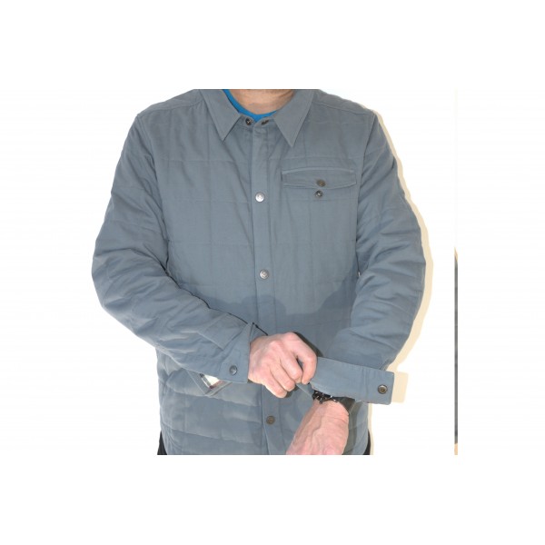 MENS QUILTED JACKET SHIRT