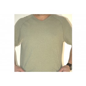 TEE SHIRT MANCHES COURTES COL EN V