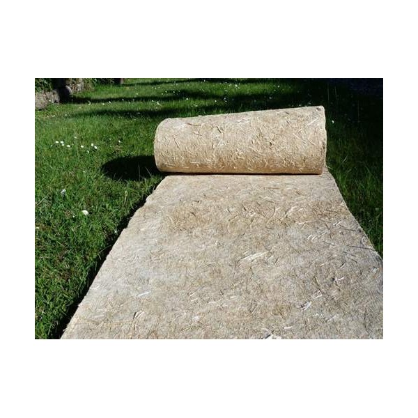 Rouleaux de 0,87 m * 50 m - 360g/m² de paillage Chanvre (palette)