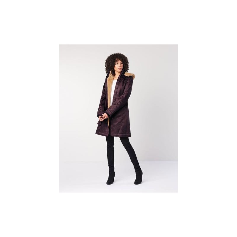 PARKA VEGAN LONG HOODLAMB