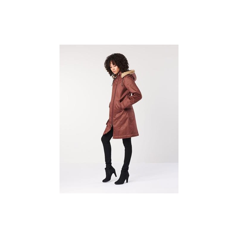 PARKA VEGAN LONG HOODLAMB