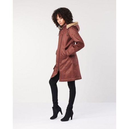PARKA VEGAN LONG HOODLAMB
