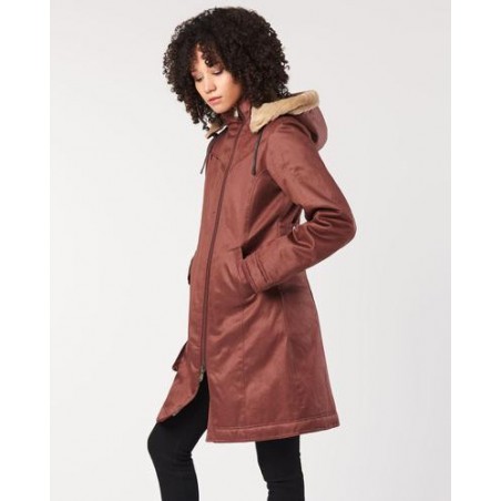 PARKA VEGAN LONG HOODLAMB