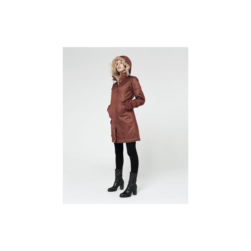 PARKA VEGAN LONG HOODLAMB