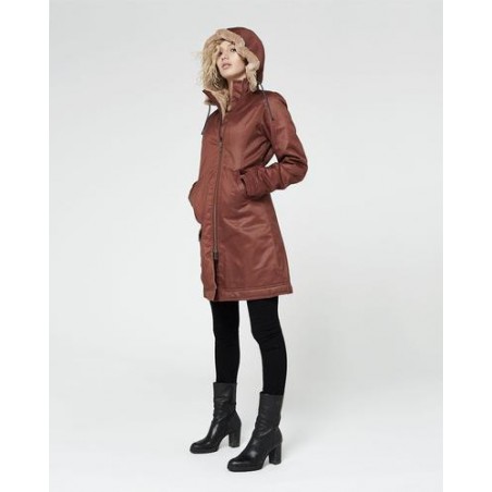 PARKA VEGAN LONG HOODLAMB