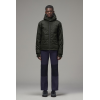 MENS NORDIC PUFFER HOODLAMB GREEN