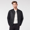 CLASSIC BOMBER HOODLAMB BLACK