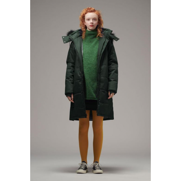 PARKA NORDIC PUFFER GREEN