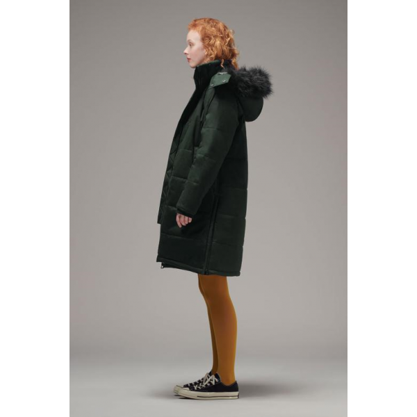 PARKA NORDIC PUFFER GREEN