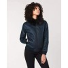 FUR BOMBER MIDNITE BLUE