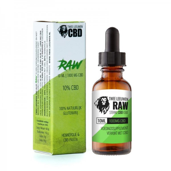 RAW – 10% HUILE DE CBD